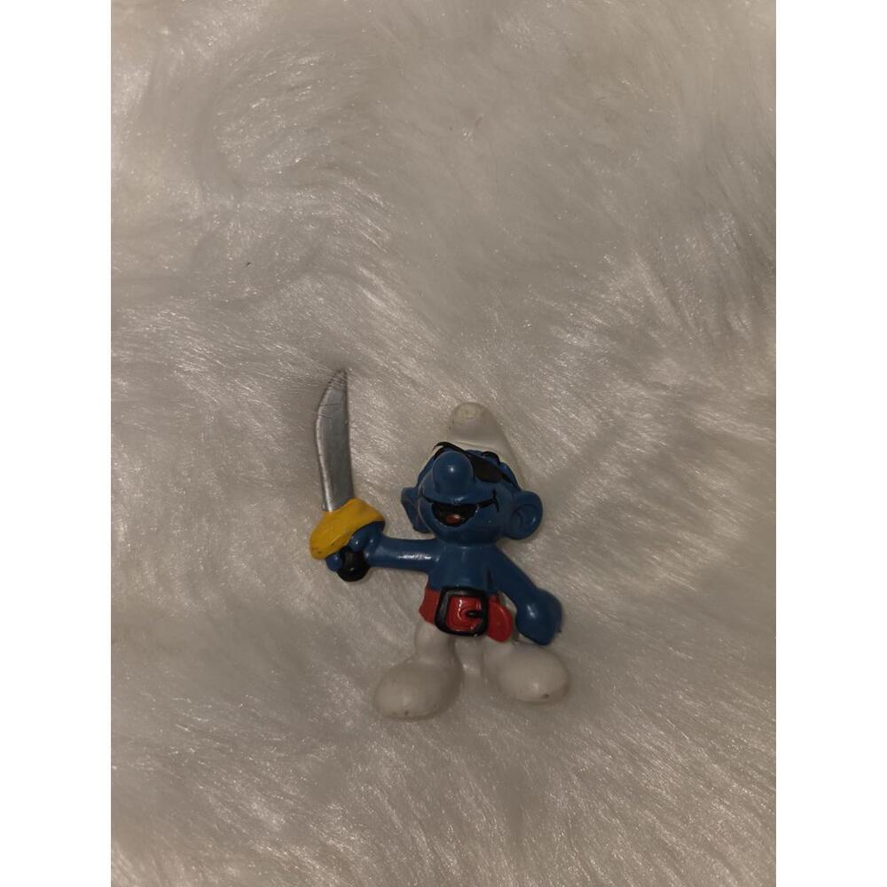 Schleich Smurf Pirate Figurine Toy